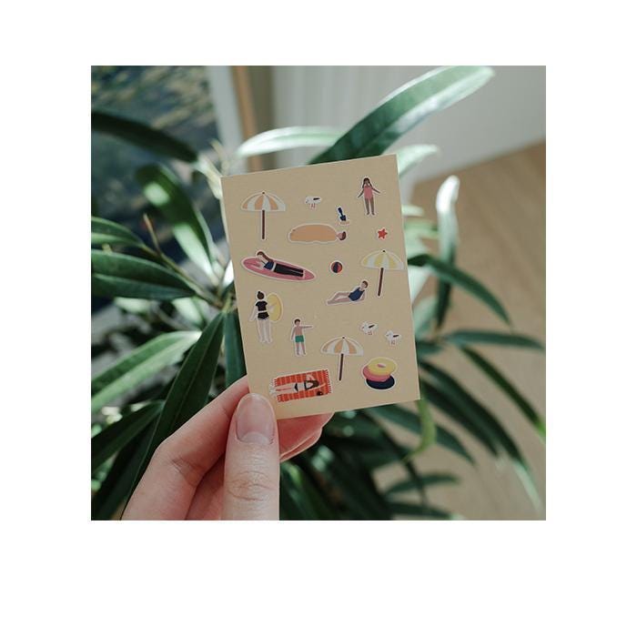 Suatelier Suatelier Stickers 1111 used in notebook