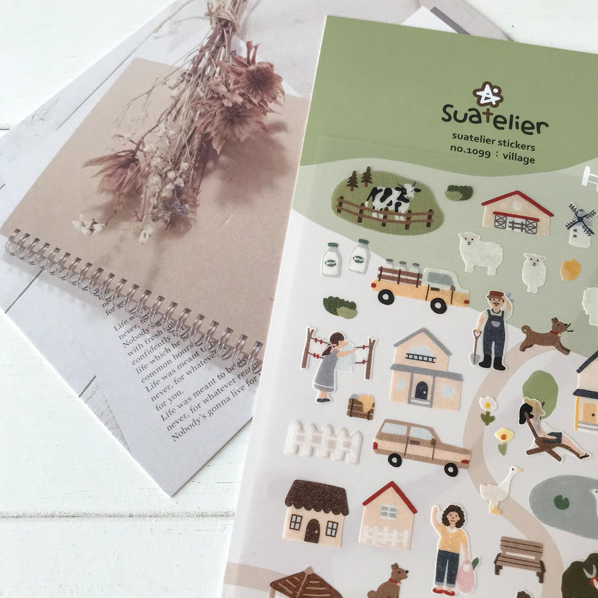 Suatelier Stickers 1099 - Art Bloss