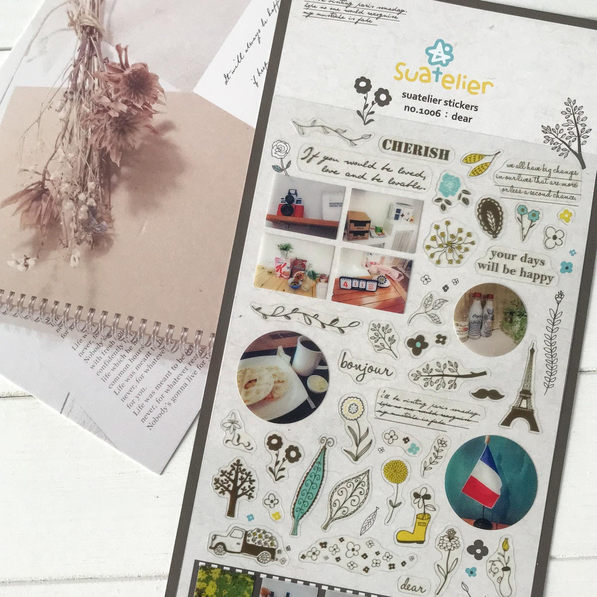 Suatelier Stickers 1006 - Art Bloss
