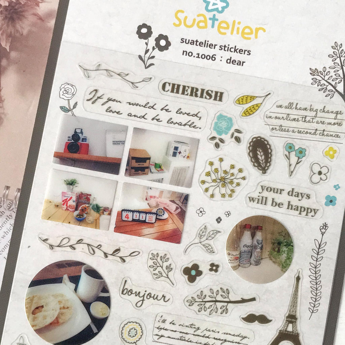 Suatelier Stickers 1006 - Art Bloss