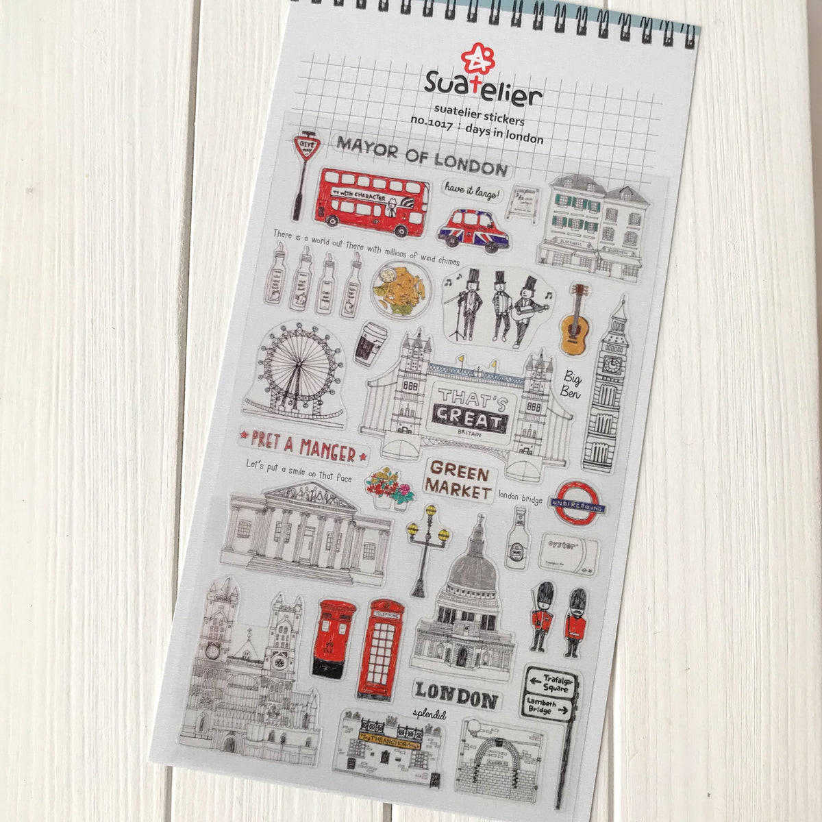 Suatelier Stickers 1017 - Art Bloss