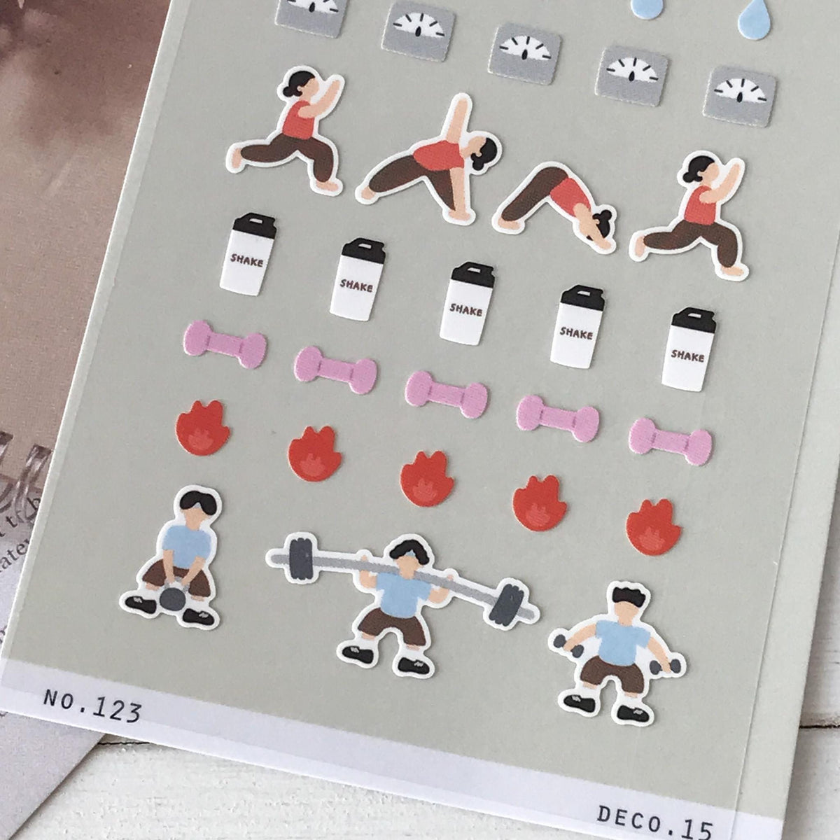 Suatelier Stickers 123 - Art Bloss
