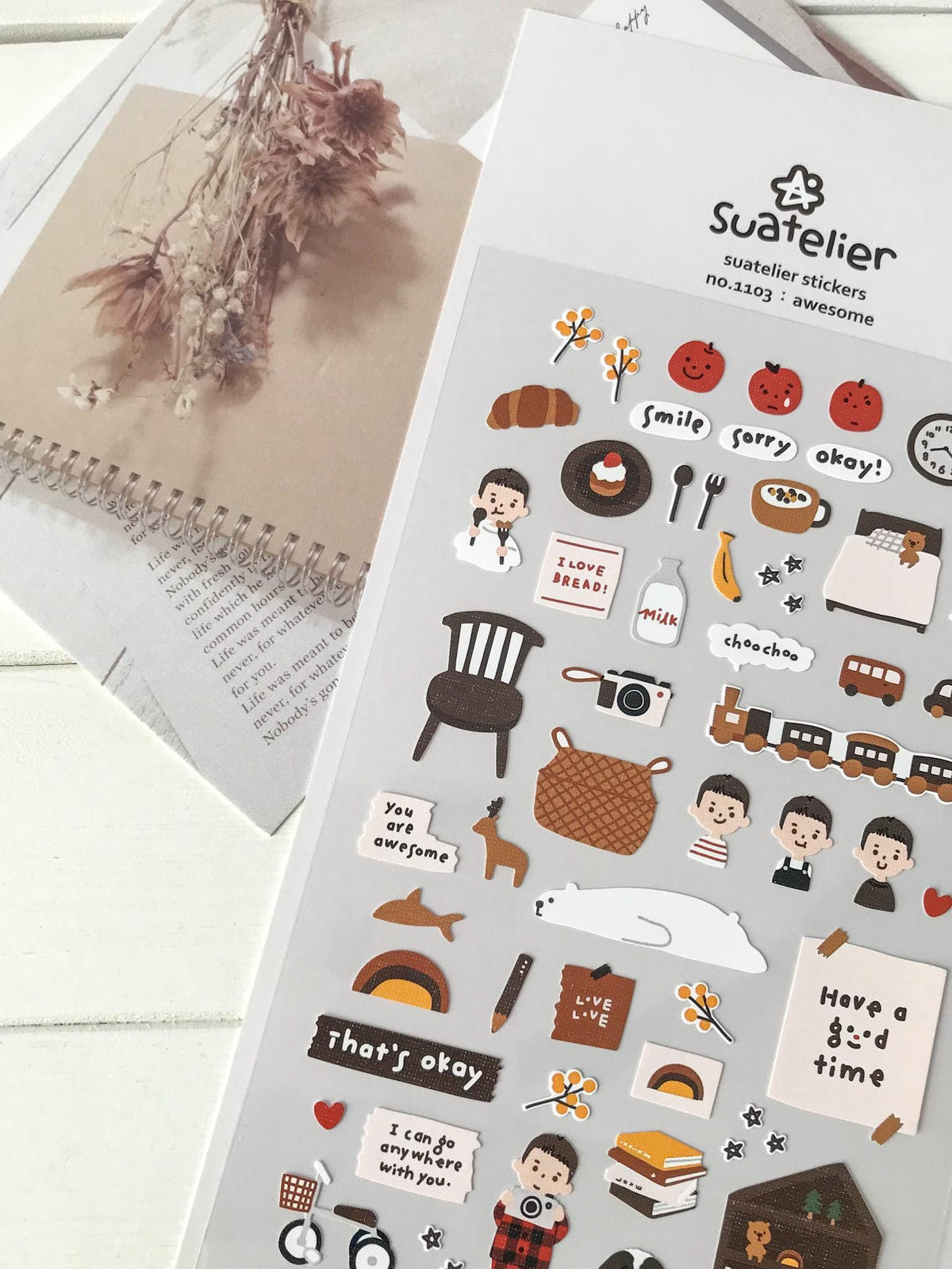 Suatelier Stickers 1103 - Art Bloss