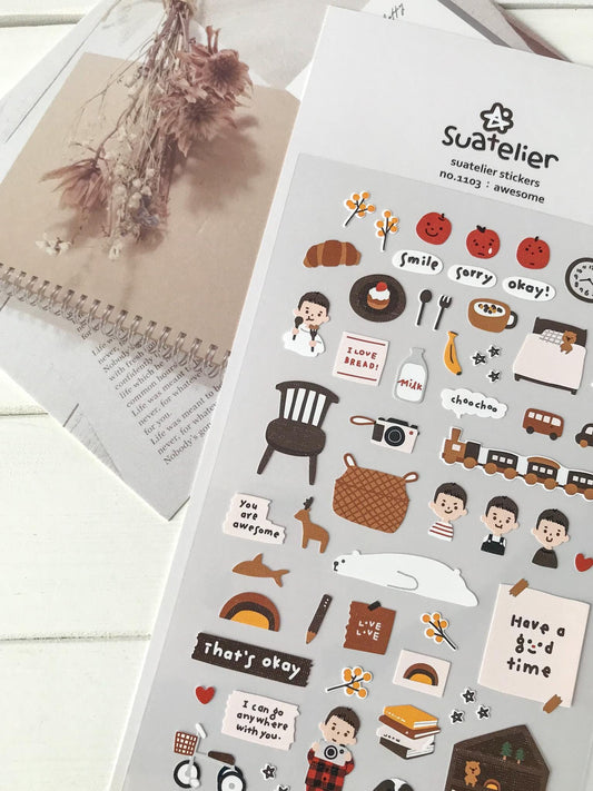 Suatelier Stickers 1103 - Art Bloss