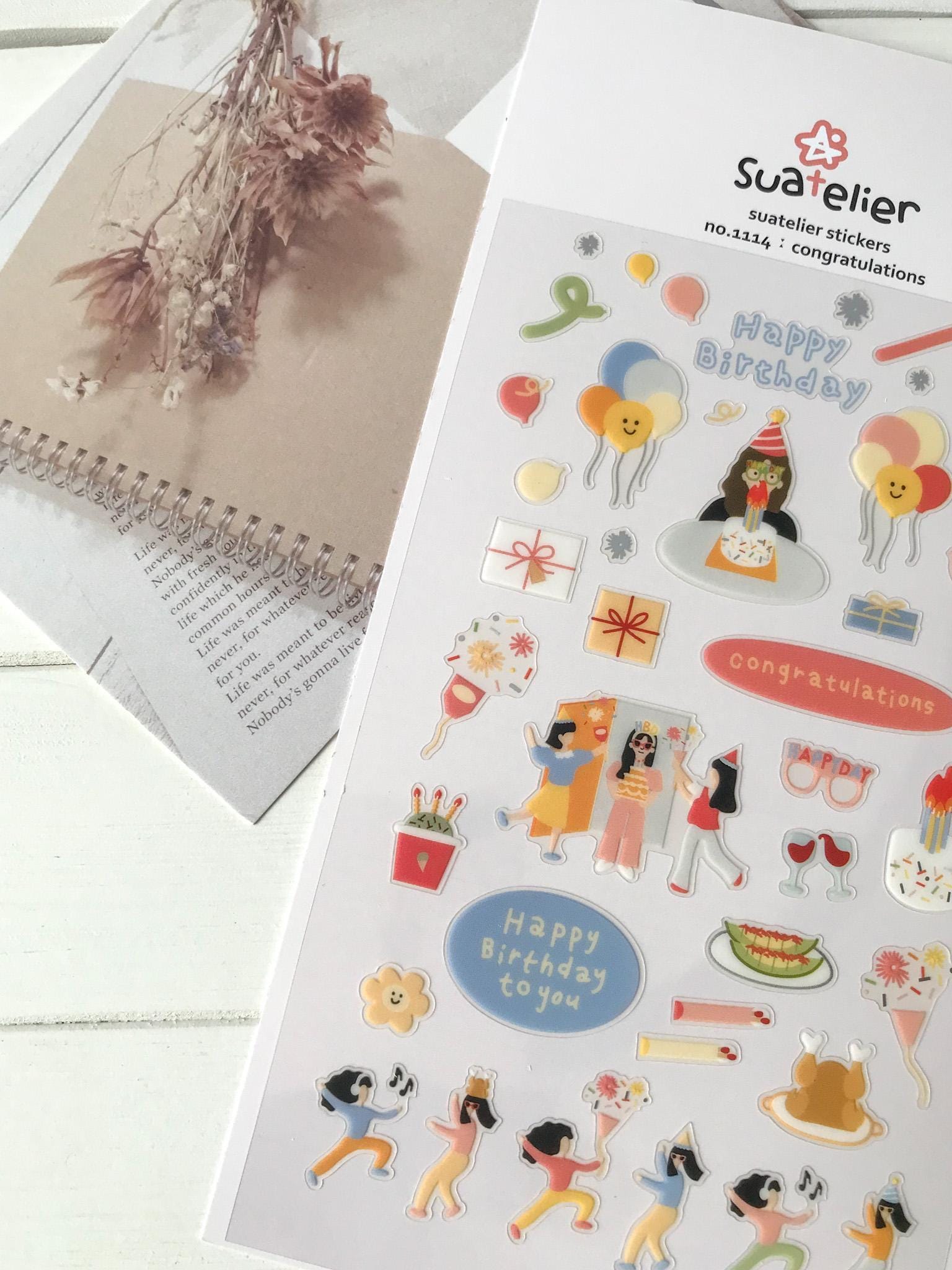 Suatelier Suatelier Stickers 1114 hero shot