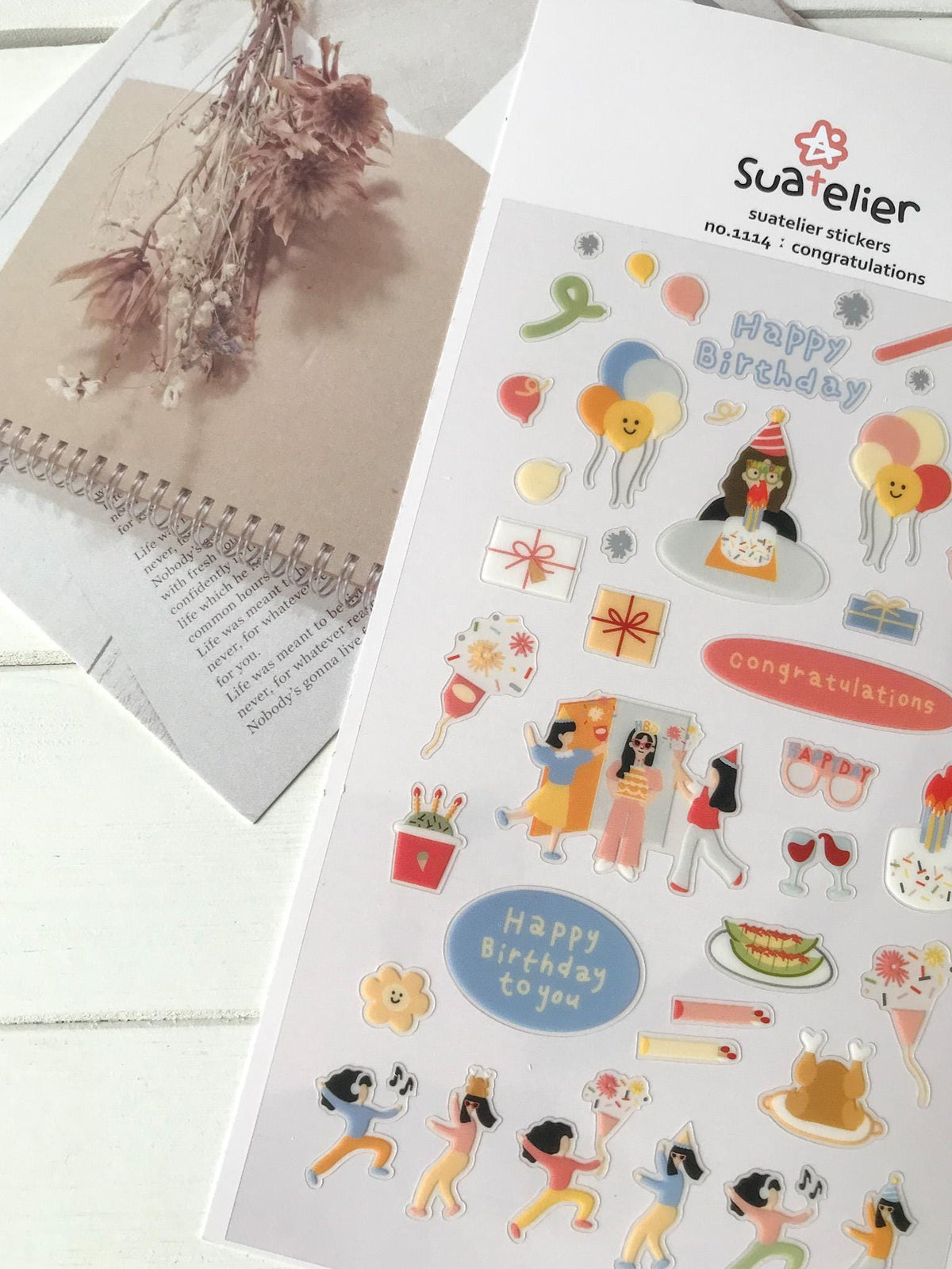 Suatelier Stickers 1114 - Art Bloss