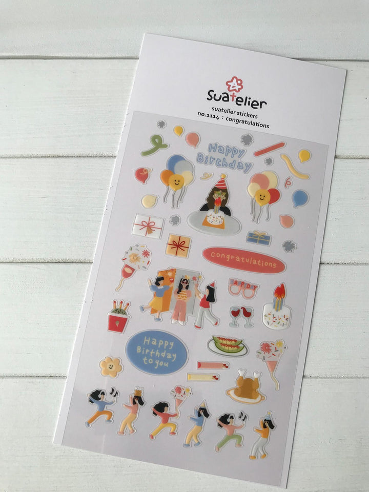 Suatelier Suatelier Stickers 1114 size reference