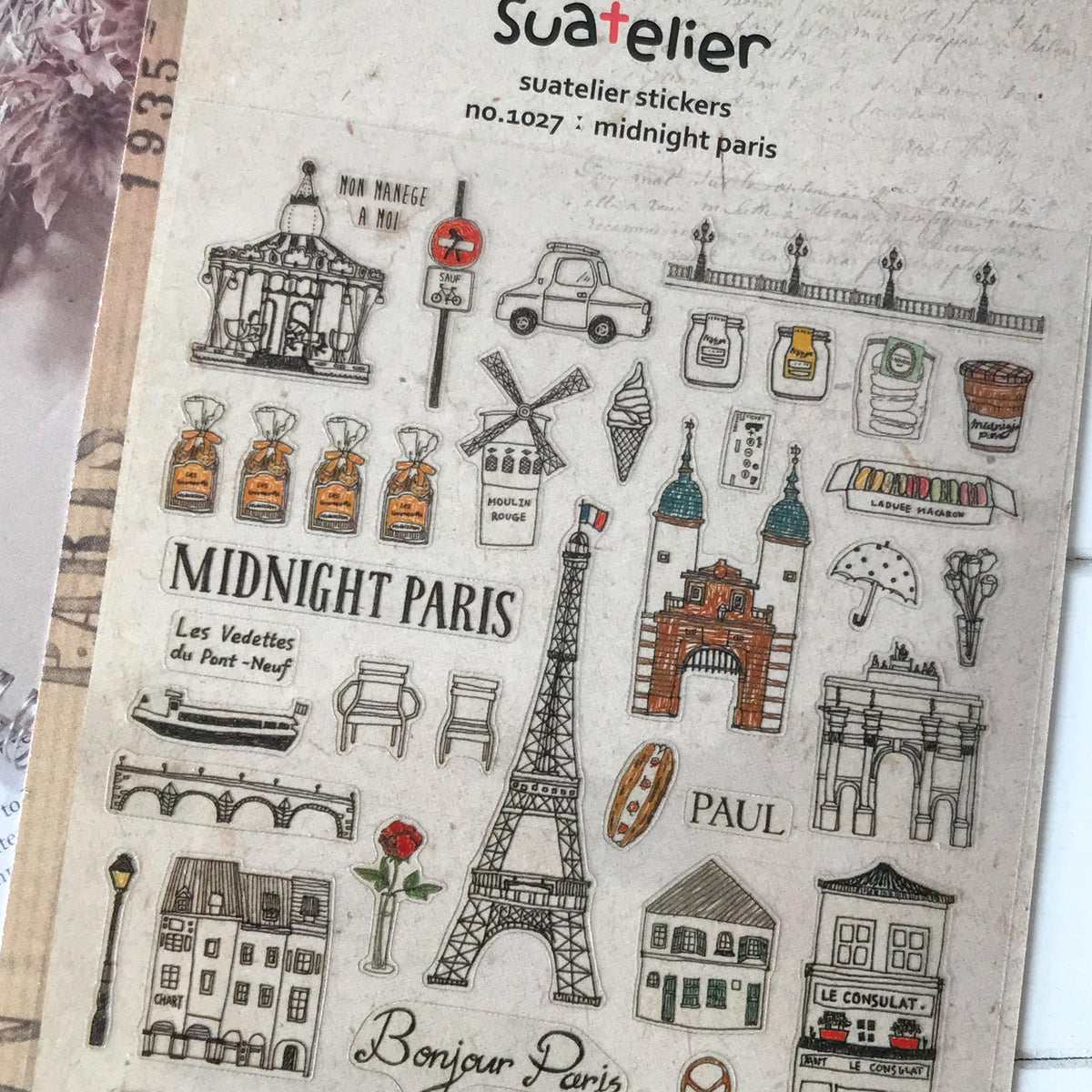 Suatelier Stickers 1027 - Art Bloss