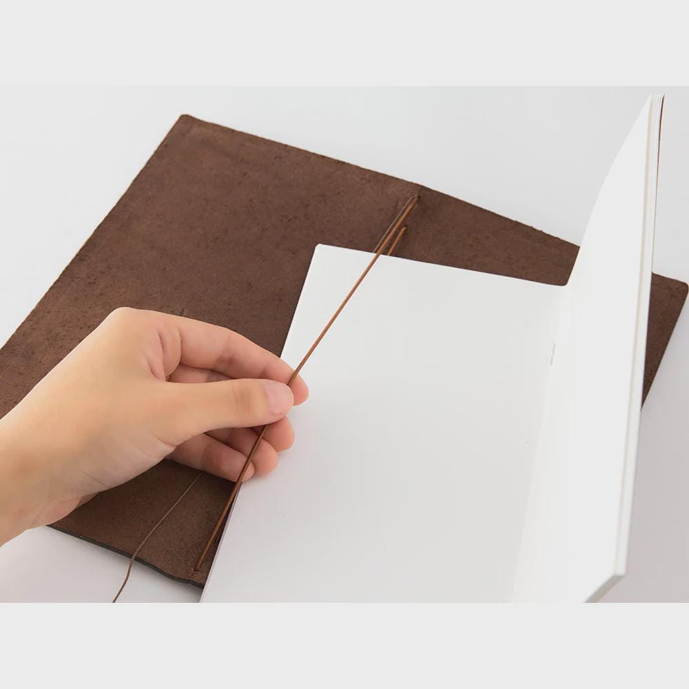 Traveler's Notebook Regular Size Brown: Traveler's Company - Art Bloss