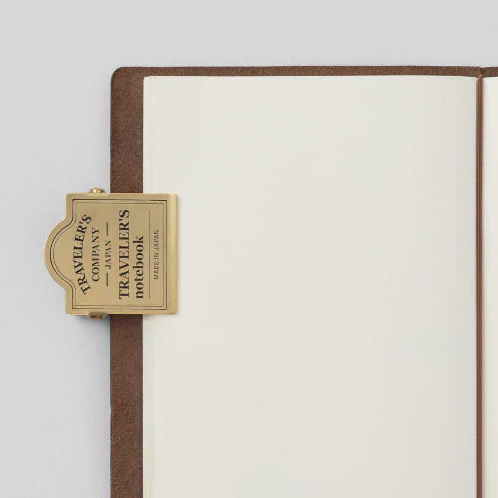 Traveler's Notebook Brass Clip: Traveler's Company - Art Bloss