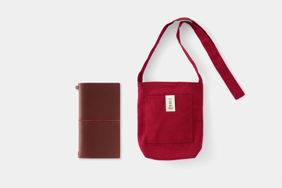 Traveler's Company: TF Sacoche Red - Art Bloss