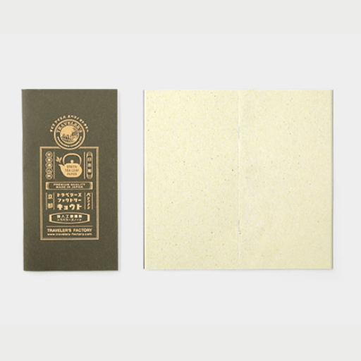 Traveler's Company: Refill Kyoto Edition Tea Leaf Paper?€ - Art Bloss