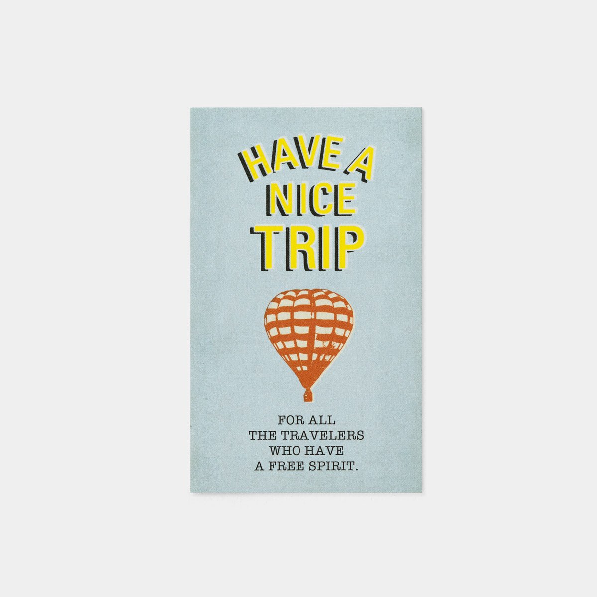 Traveler's Company: Mini Card Nice Trip Pattern - Art Bloss