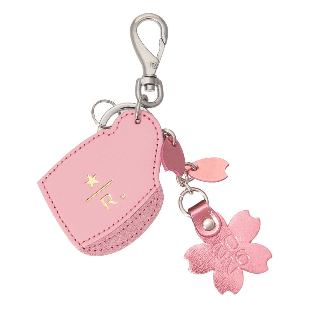 Starbucks Reserve Leather Keychain Pink Mug Sakura 2026 - Art Bloss