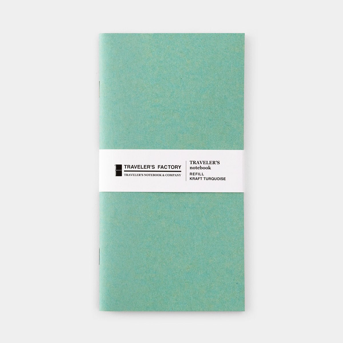 Traveler's Company: TF Traveler's Notebook Refill Craft Turquoise - Art Bloss